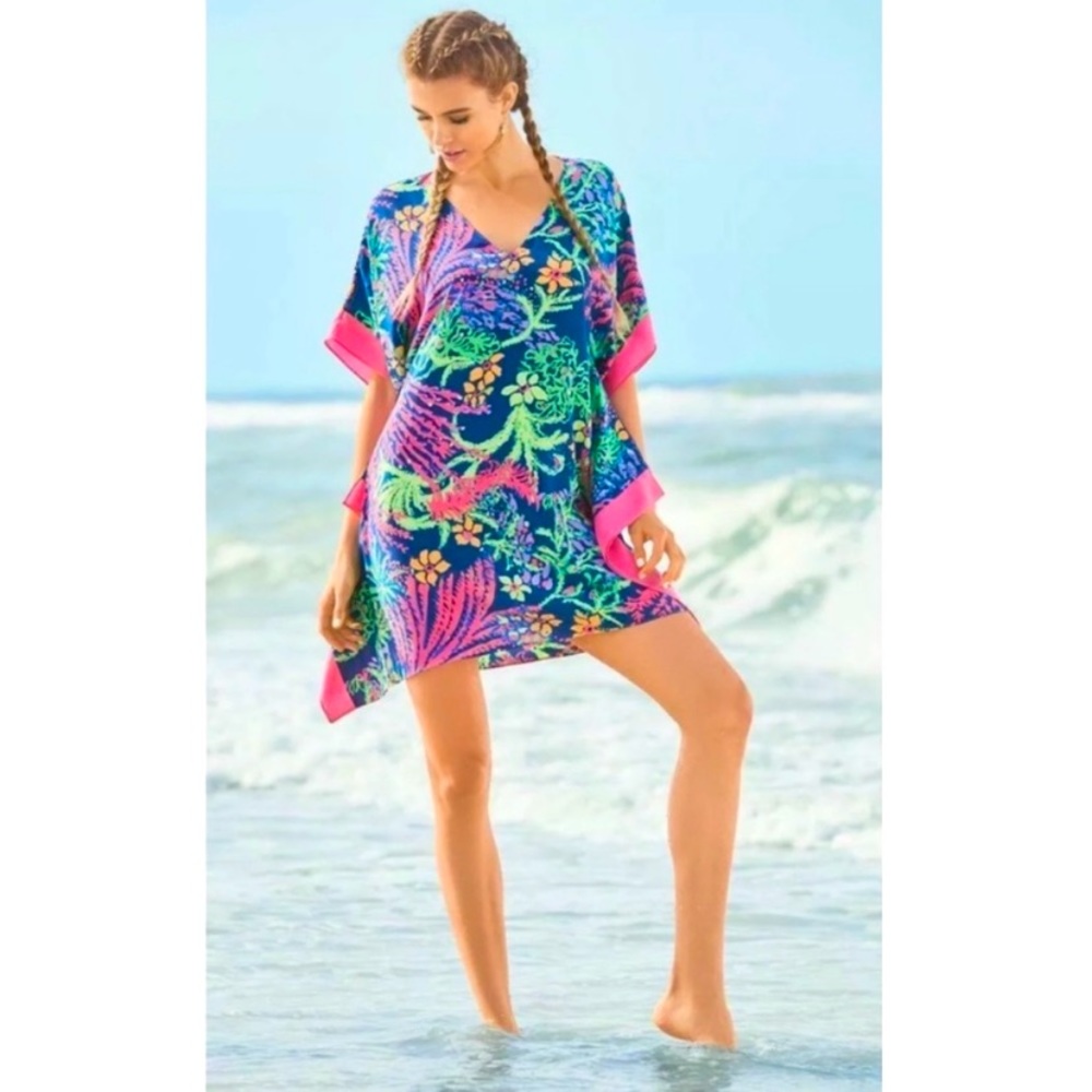 LILLY PULITZER Silk Swim Coverup